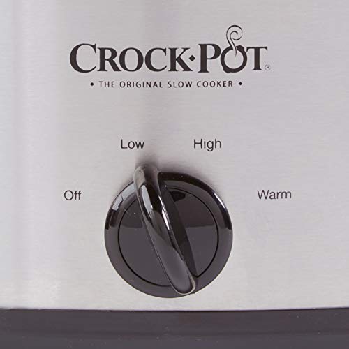 Modern Day Cauldron - 7 Quart Oval Crock-Pot settings up close