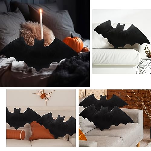 Bat Shaped Throw Pillow - Set of 2