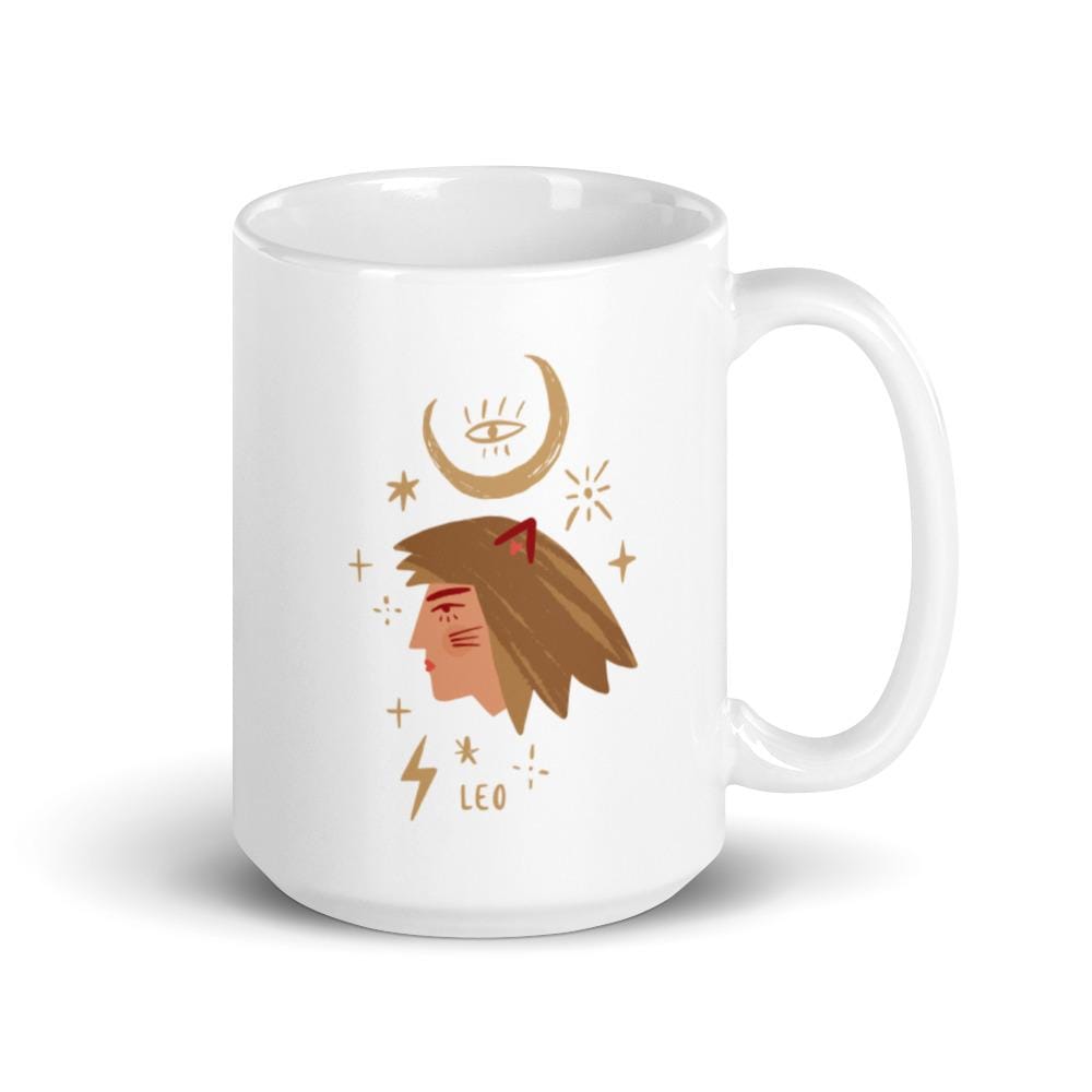 leo coffee mug