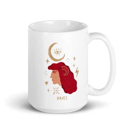 Aries sign mug