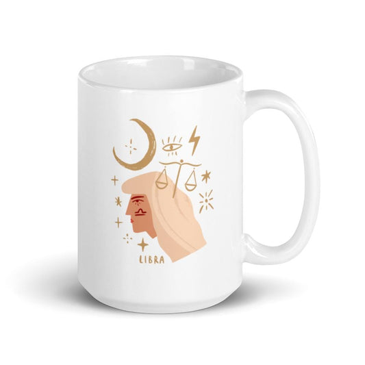 libra sign coffee mug