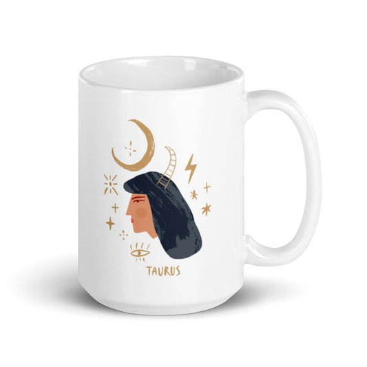 Taurus sign mug