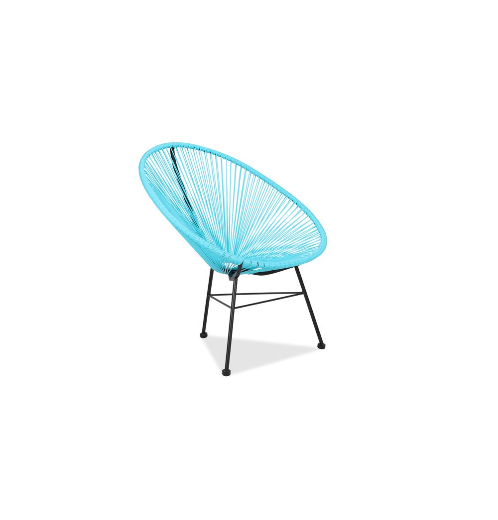 outdoor chair for boho style side view